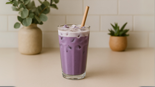 Ube Iced Latte