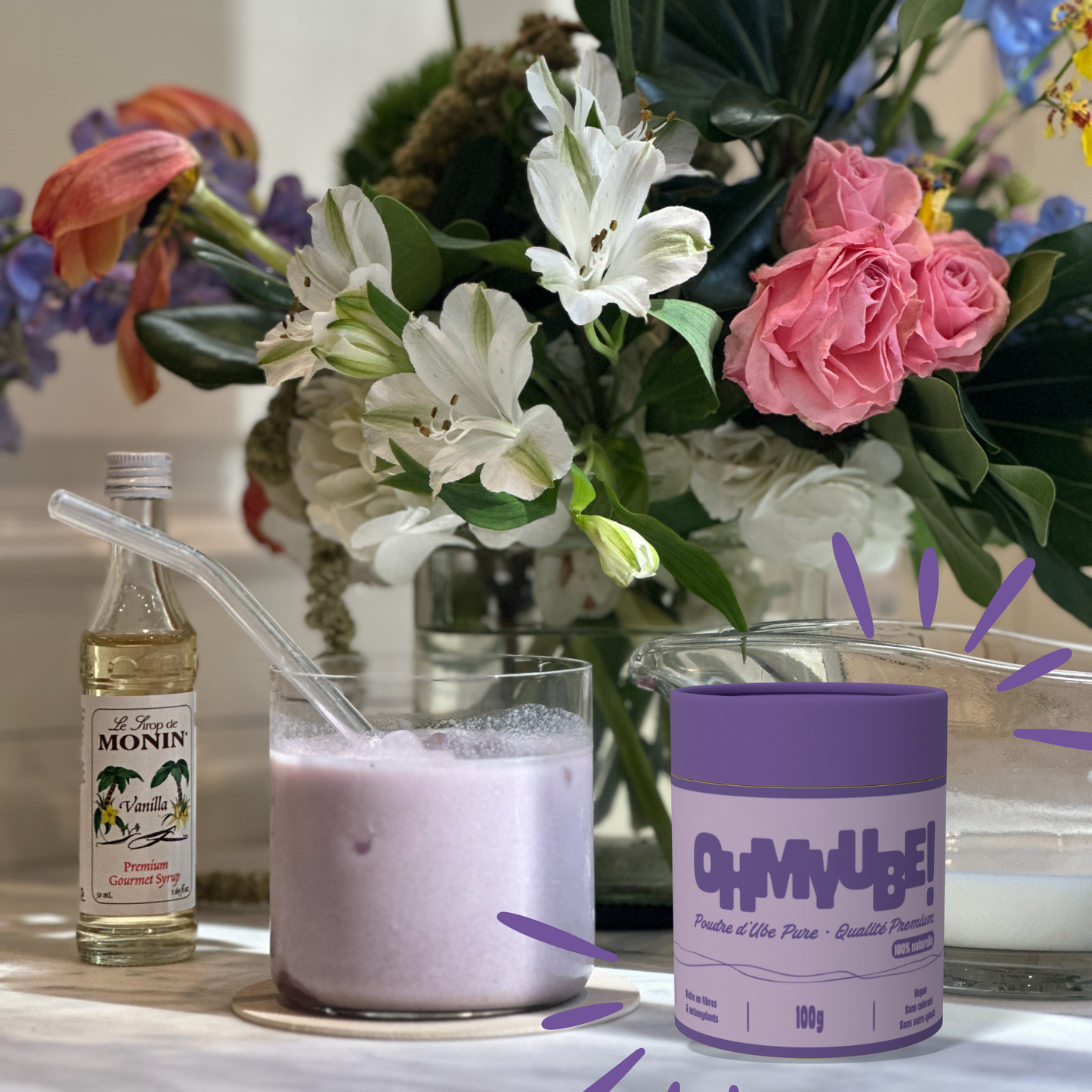 Poudre d'Ube pure - Qualité Premium